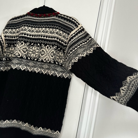 Nor Wear 100% Wool. Small Casual Women's Wool Cardigan Nordic Ice Wear Sweater - Picture 15 of 16